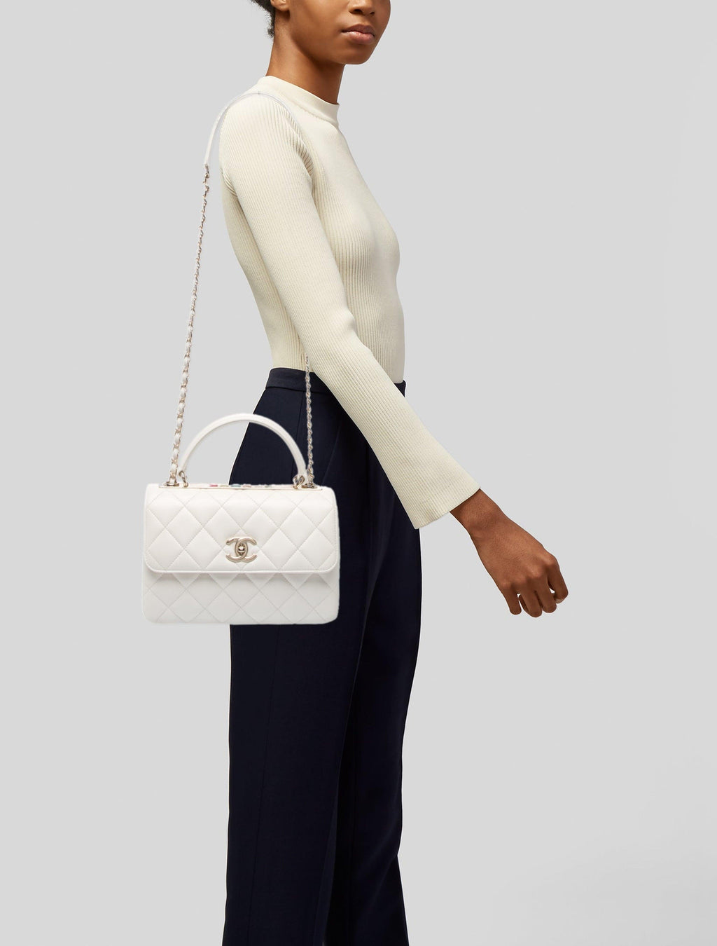 Sac Chanel Trendy CC Blanc