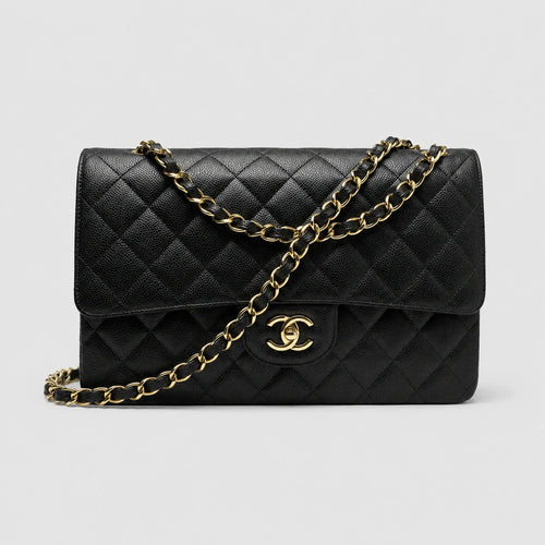 Chanel Classic Flap Timeless — Hauptansicht Vorderseite | Luren Authentisch