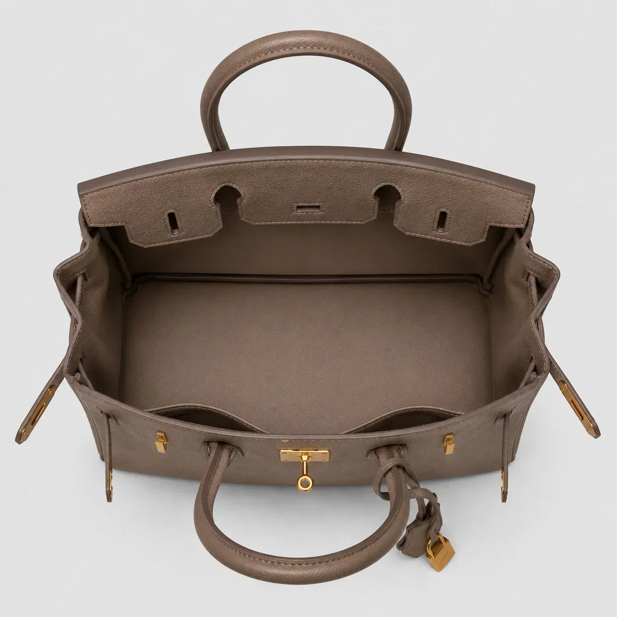 Hermès Birkin 30 Epsom Gris Gold — Größenvergleich | Luren Authentisch