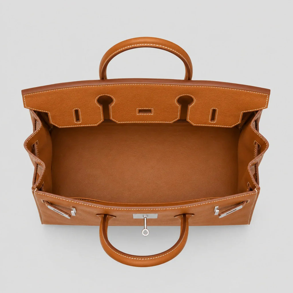 Hermès Birkin 30 Epsom Sellier Gold Palladium — Größenvergleich | Luren Authentisch