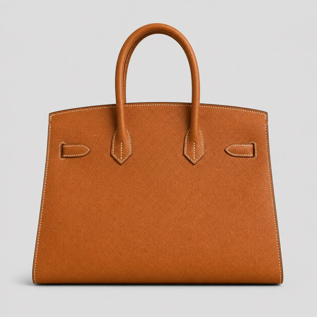 Hermès Birkin 30 Epsom Sellier Gold Palladium — Rückansicht | Luren Authentisch