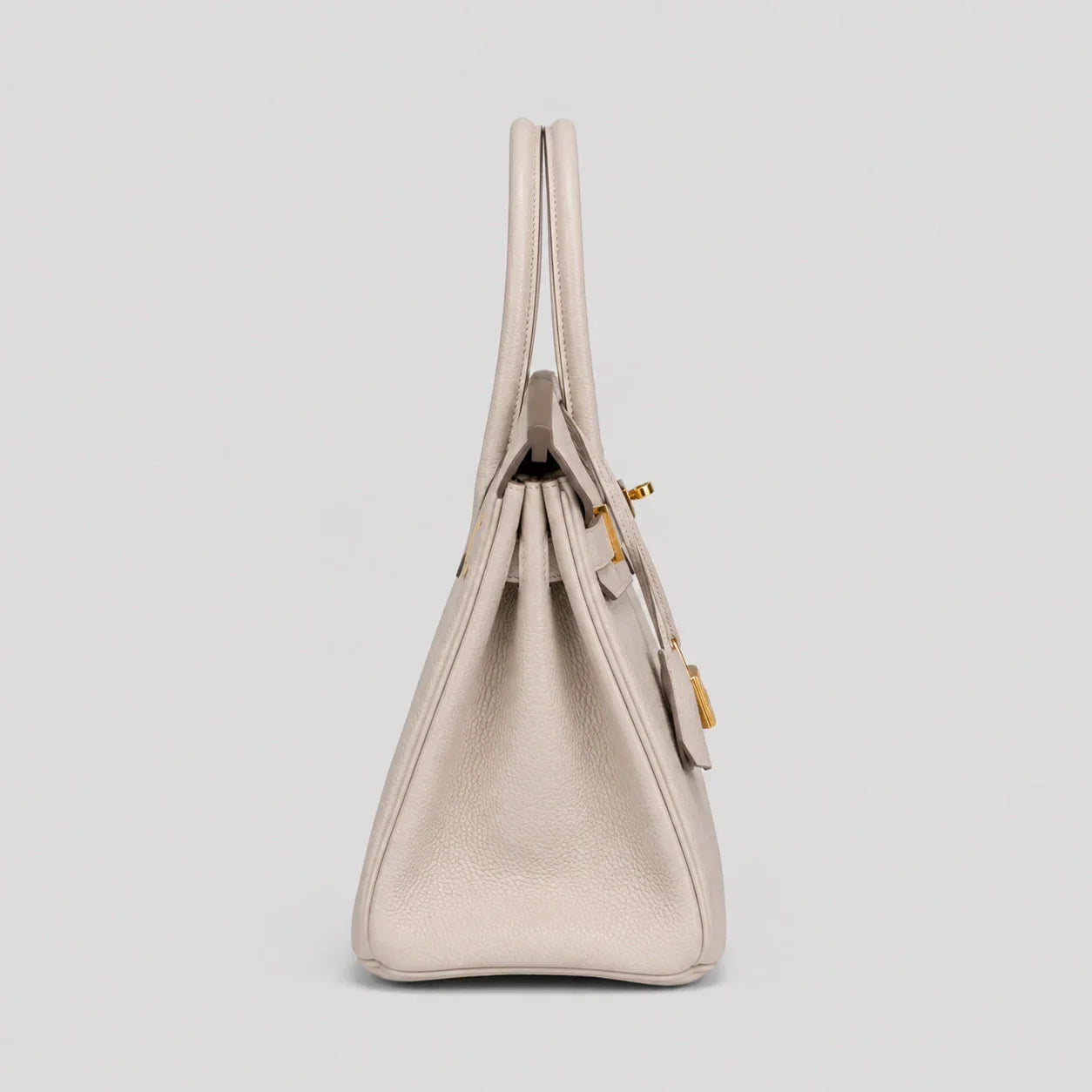 Hermès Birkin 30 Togo Craie Gold — Innenansicht | Luren Authentisch