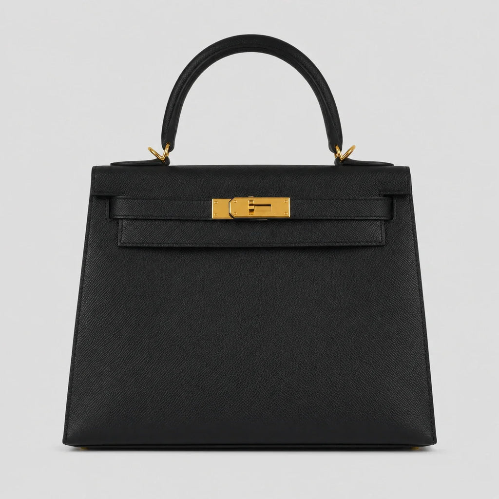 Hermès Kelly 28 — Hauptansicht Vorderseite | Luren Authentisch