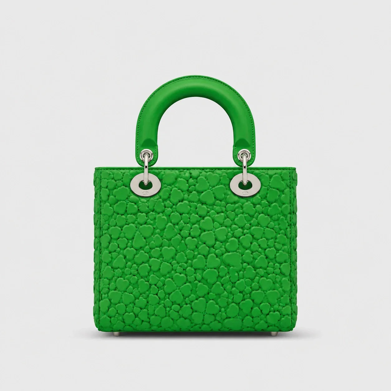 Lady Dior Clover Allover Lammleder Lucky Green — Rückansicht | Luren Authentisch